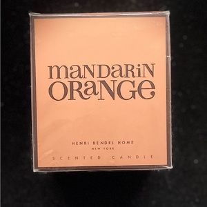 *NIB*HENRI BENDEL HOME Scented Candle, Mandarin Orange- 10 oz.